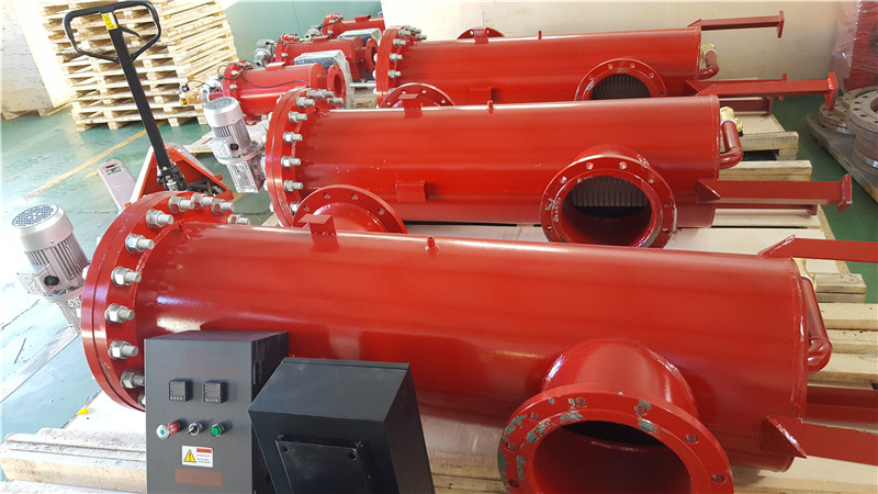 全自动自清洗过滤器如何反复使用钢铁废水